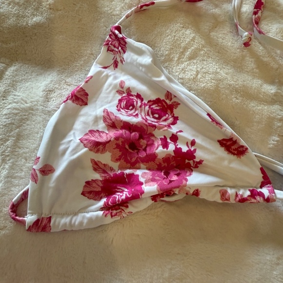 New! Beach Riot Winona Floral Top and Cheeky String Bottoms 31397 - Picture 6 of 11